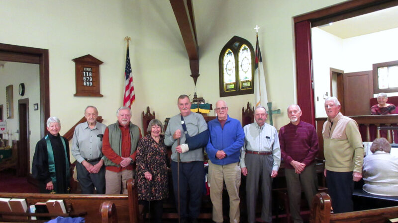 Veterans honored during church service
